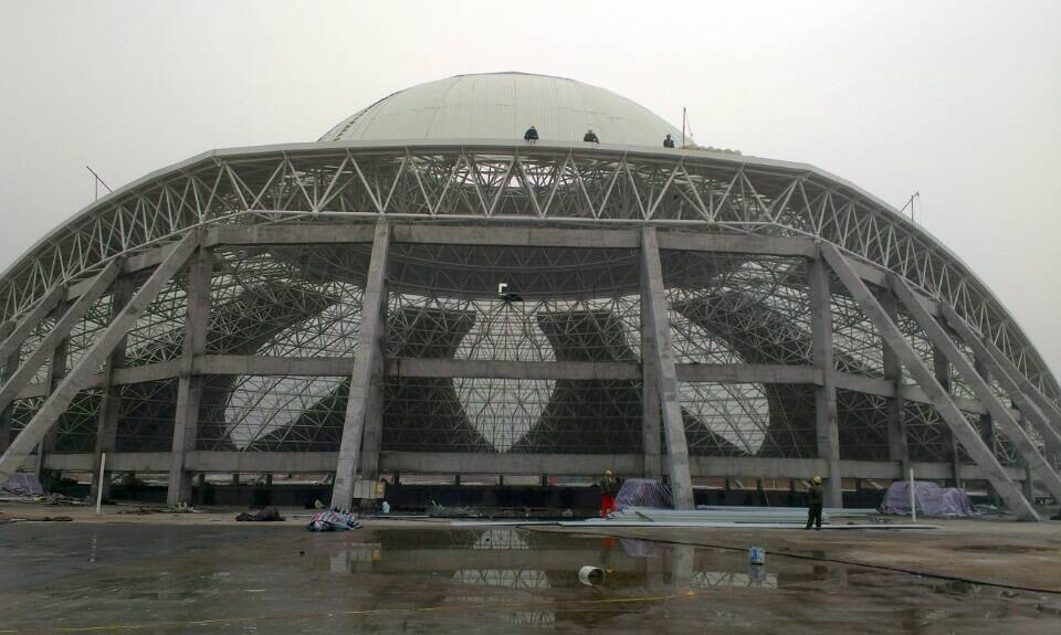 樟树温泉馆网架工程